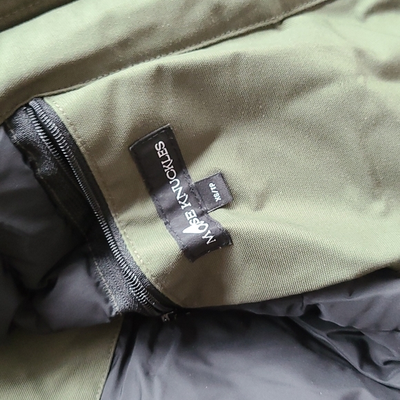 Authentic Moose Knuckles Beaver Bomber short jacket XS military green - Picture 5 of 16